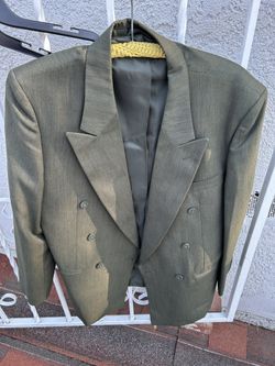 Green Blazer Jacket