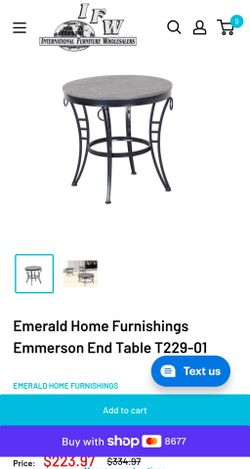 Two tound tables