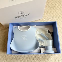 BabyBjorn Baby dinner set -Blue