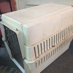 Large Plastic Dog Kennel