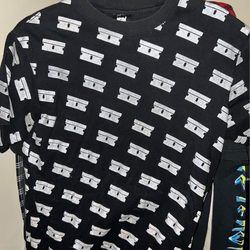 $B Grey59 Razor Blade T shirt (Small)