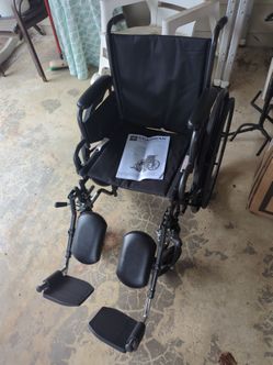 Brand new Guardian Wheelchair with Footrests