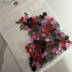 Cherry Nail Charms 
