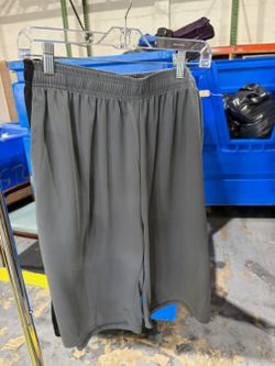 HQUEC Men's Gray Athletic Shorts Size XL