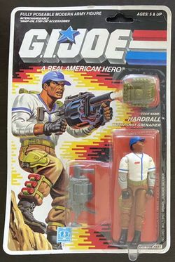 Vintage GI Joe ARAH Action Figure Hasbro 1988 Hardball MOC