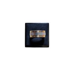 Size 5.5 Gold Silver Toned Wedding Band