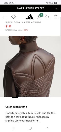 Addidas Originals Down Jacket