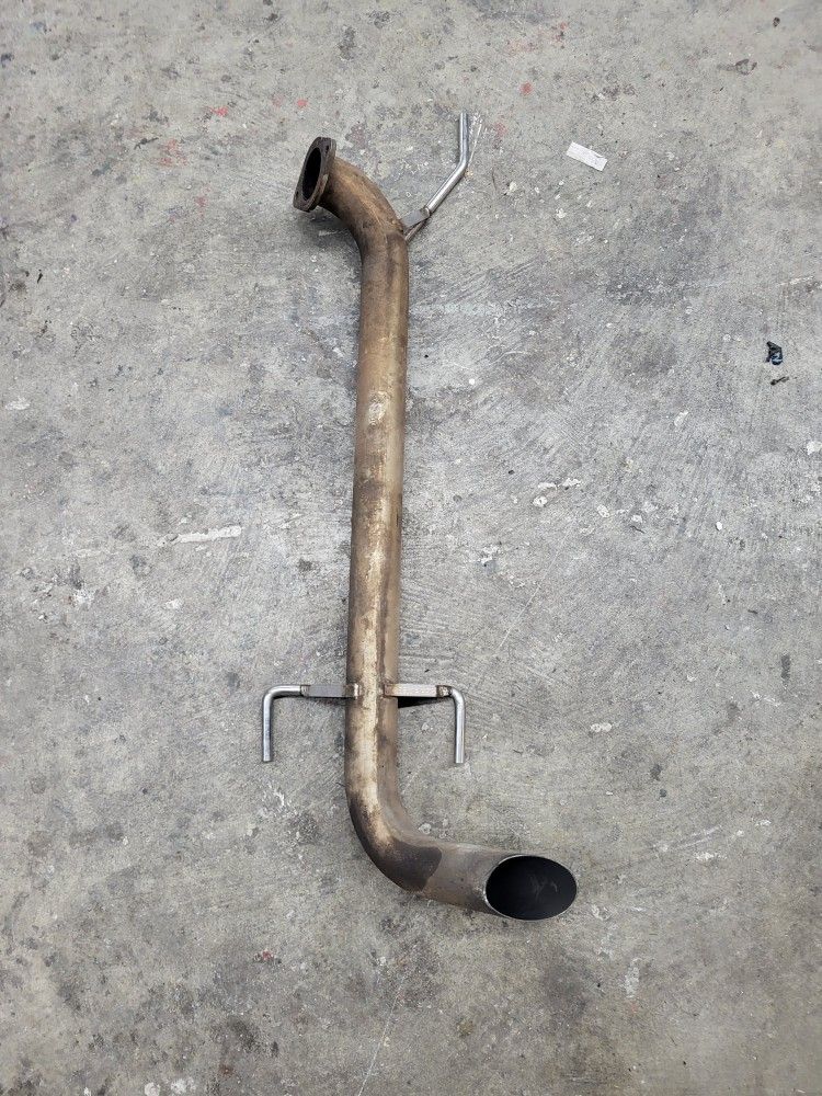 Nameless axle back muffler delete