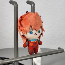 3" Evangelion Asuka Langley Chibi Keychain Charm Plush