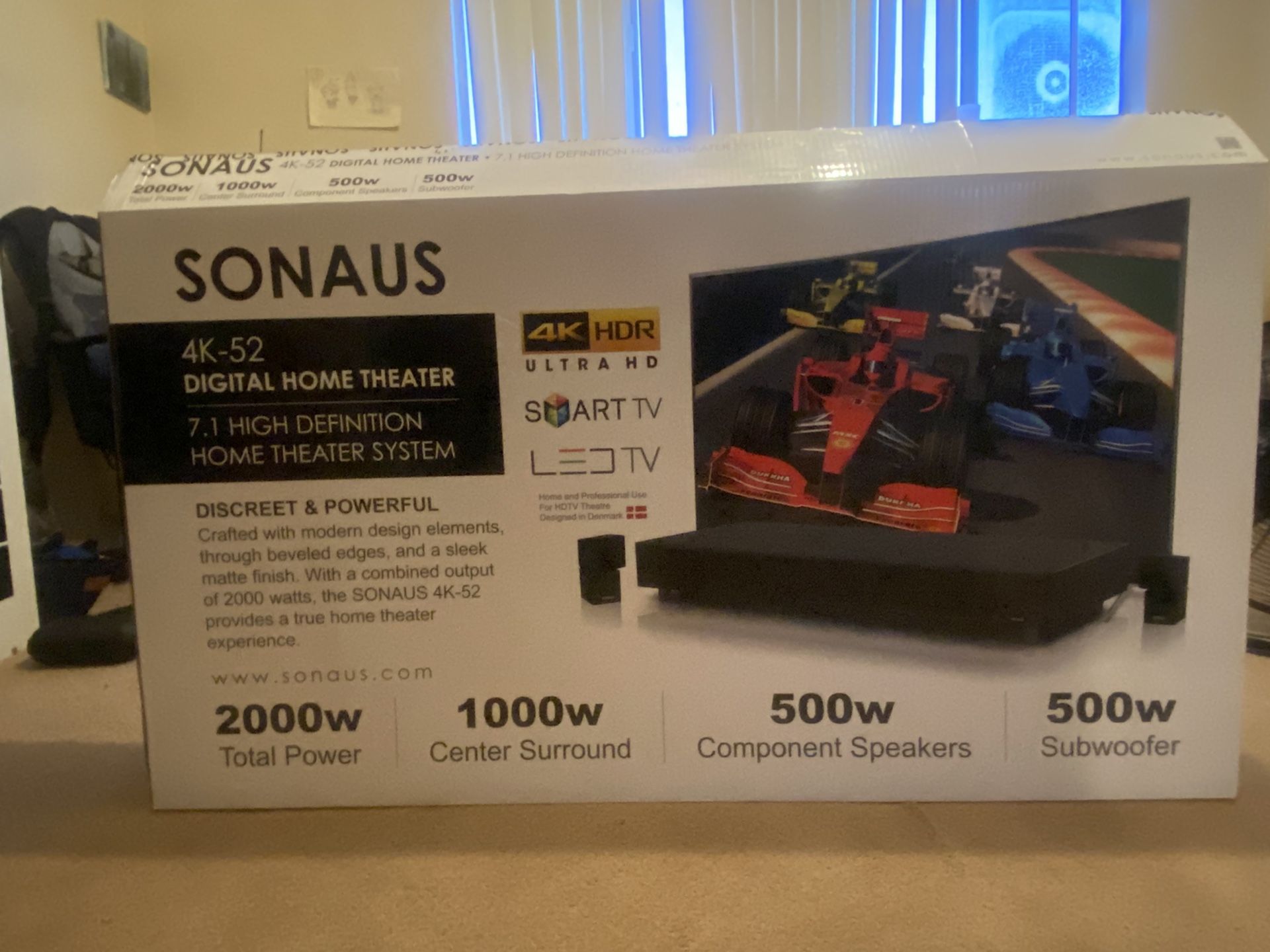 Sonaus 4K-52 Digital Home Theatre (Surround Sound)