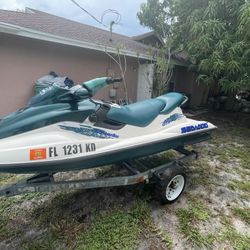1998 Seadoo GTX W/ Trailer
