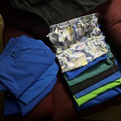 Seven Scrub Tops Three Pants XL