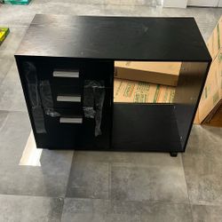 Printer Table with Storage