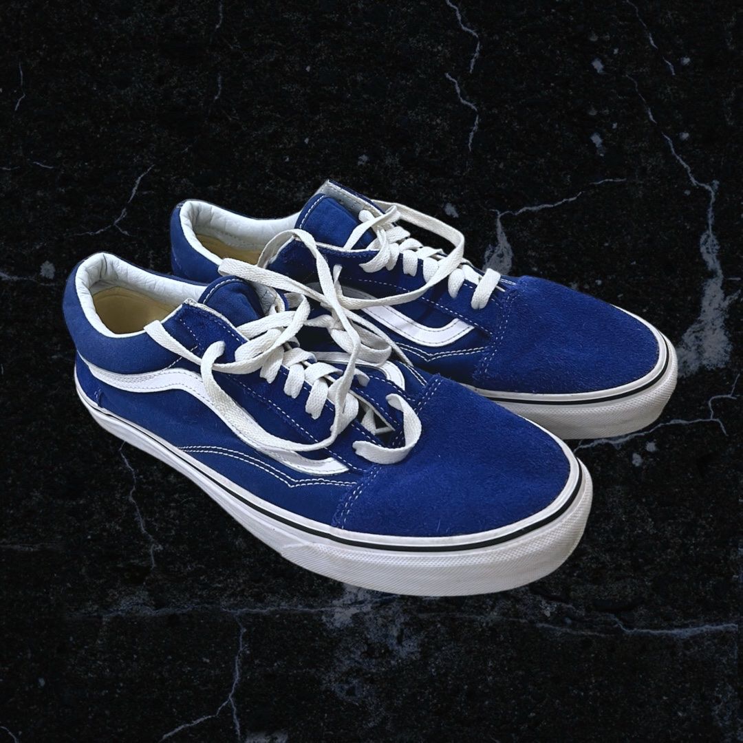 Royal blue vans sale