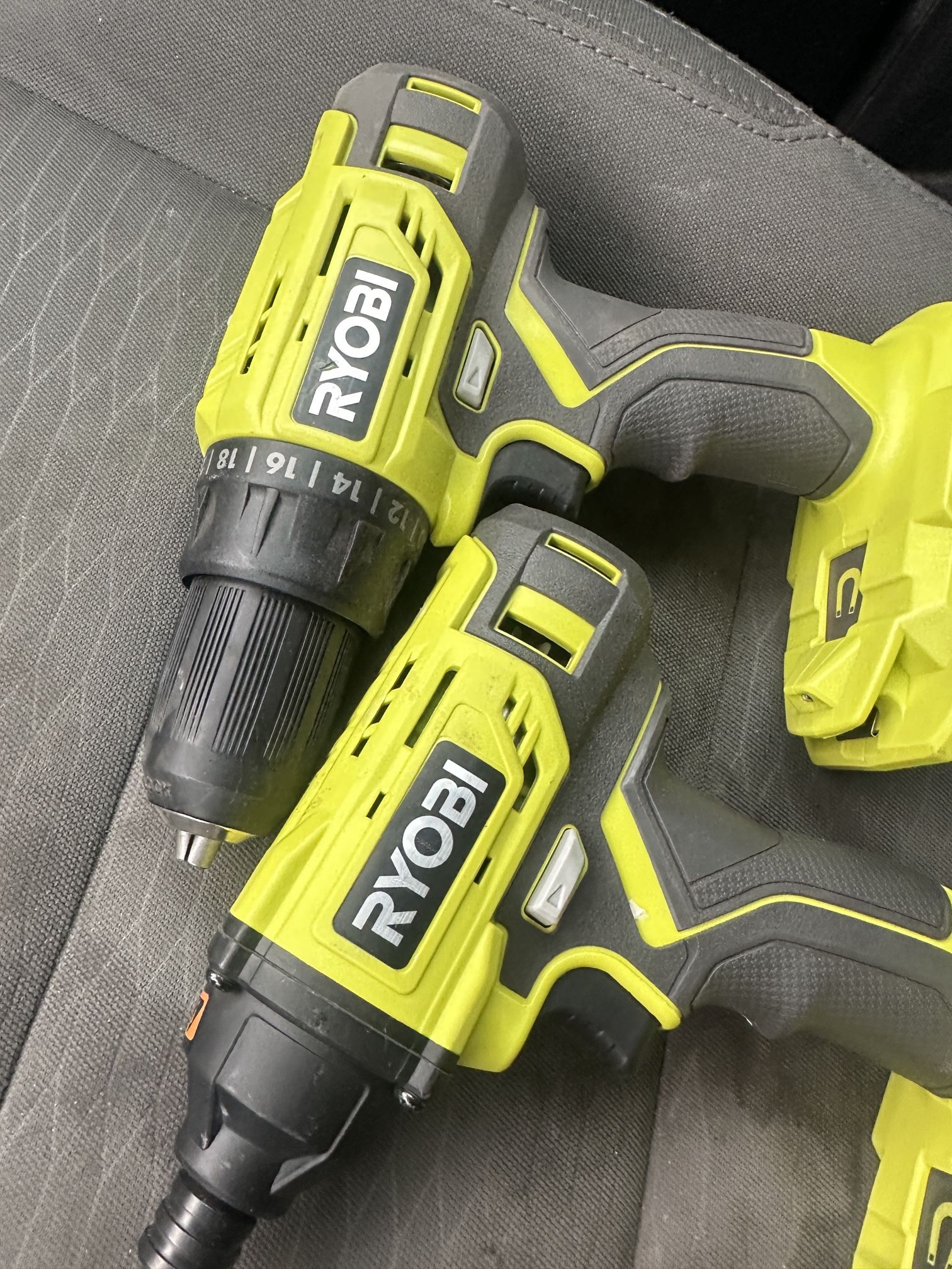 Ryobi Impact Drill Set
