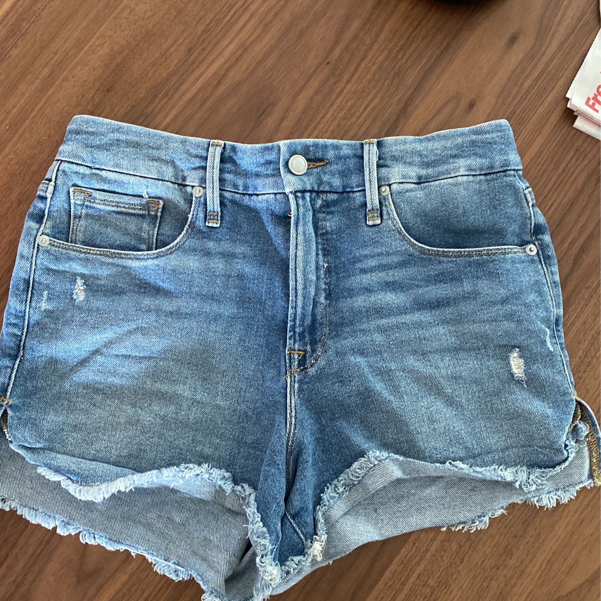 Good American Jean Shorts