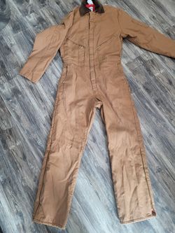 Wells zero zone Insulated Coveralls Work Jumpsuit adult size 38x40