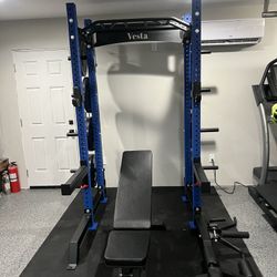 SQUAT RACK/ HR1000/ VESTAFITNESS/ WEIGHTS/ BARBELL/ BENCH/ GYM EQUIPMENT/ FREE DELIVERY 🚚 
