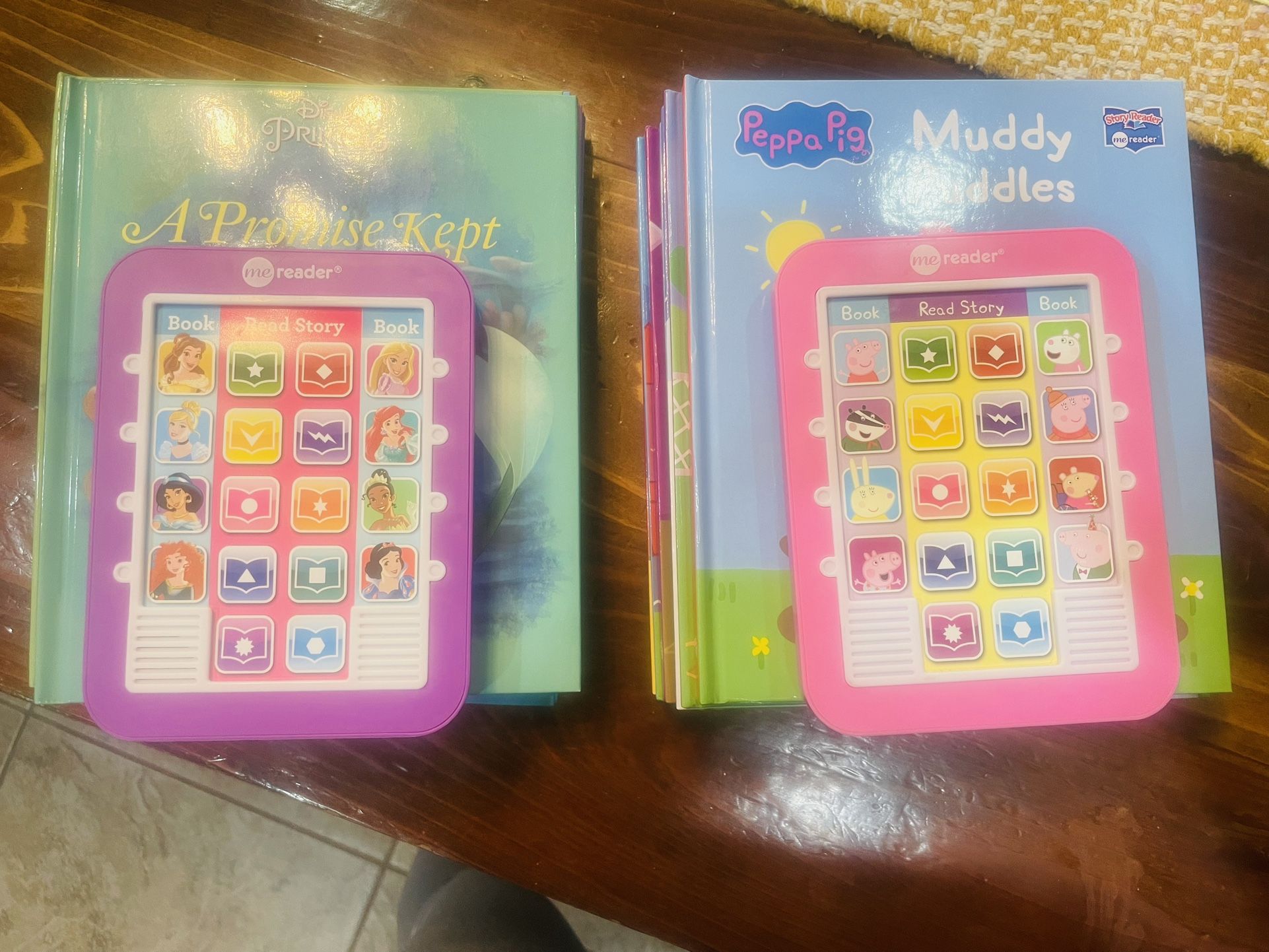 Me Reader Electronic Book Sets- Peppa Pig & Disney Princesses