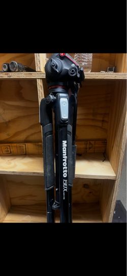 Manfrotto 190X Tripod + Manfrotto Video/Fluid Head