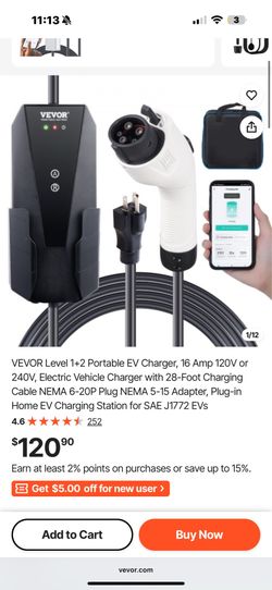Ev portable charger