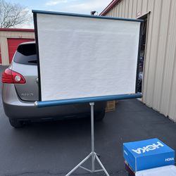 Vintage Projector Screen  