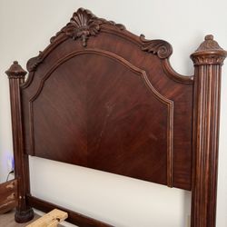 Queen Wood Bed frame 