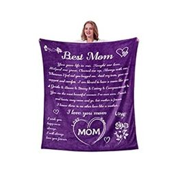 Brand New - Purple Mother's Day Blanket