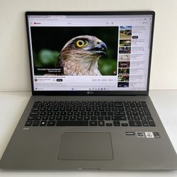 LG Gram 17” WUXGA ( 2020) i7 10th Generation 16GB 512GB  powerful Premium laptop 