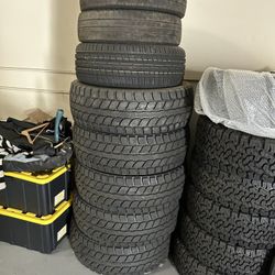 Special tires meant for trophy trucks 