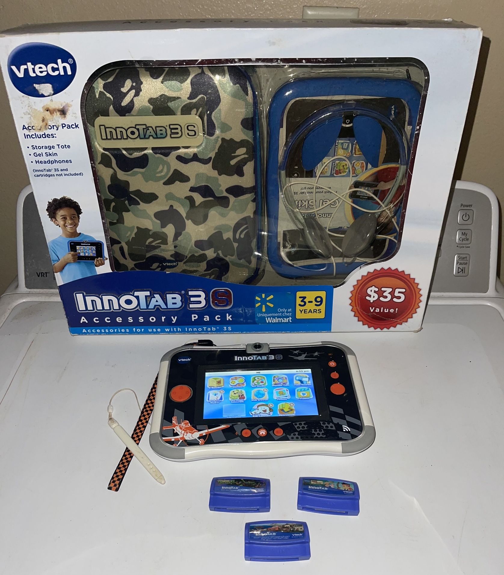 DINSEY PLANES INNOTAB 3S + GAMES & NEW ACCESORY KIT