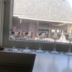 Libbey Vintage glasses, 1960