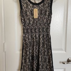 Womens Black Lace Dress