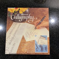 Sheaffer No Nonsense Fountain Calligraphy Pen Set & Step By Step Guide (partial)