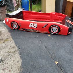 Race car Single Bed.  No Mattress