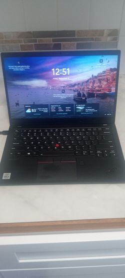 Lenovo X1 Carbon Gen 7 fast Intel I-5 10th gen windows 11 pro excellent condition