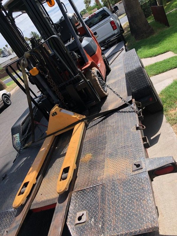 Forklift & Pallet Jack Work!