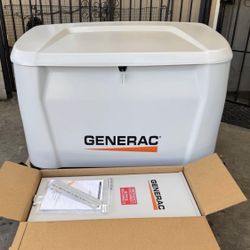 Generac 22,000 Watt Air-Cooled Whole House Home Standby Generator & 200-AMP Transfer Switch
