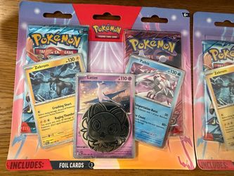 Latios, Zekrom, Palkia promo cards 2 pack blister (Journey together and Destined Rivals) pokemon