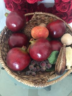 Fruit Platter Set | All Fruit + Wood Bowl Decorative Piece | CHEAP PRICE