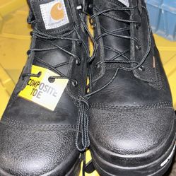 Carhartt Men's 6" Ground Force Composite Toe Waterproof Work Boots  9.5 - CME63