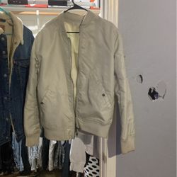 Been Trill Mens White Graphic Reversible Jacket