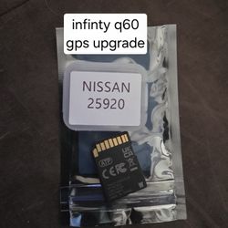 Infinity GPS Map Upgrade