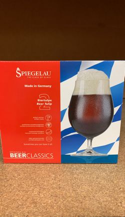 Spiegelau Pilsner stemmed beer classics set 2 glasses