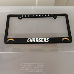 Chargers license plate frame