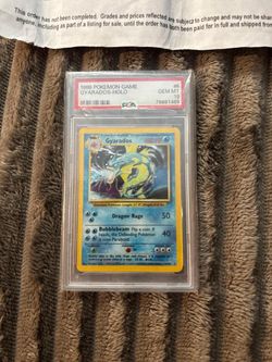 PSA-10 1999 Pokemon Gyarados Holo