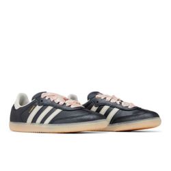 adidas Samba OG: Black Pink Ribbon Laces (Women's)