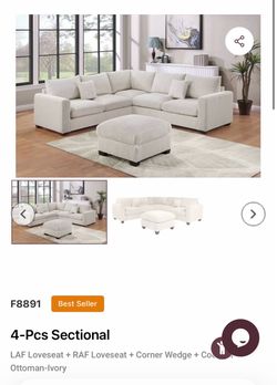 Brand New L-Shape Sectionals