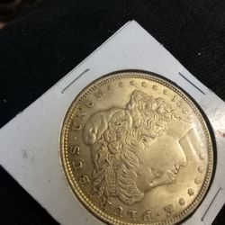 1921 Silver Morgan Dollar Coin 