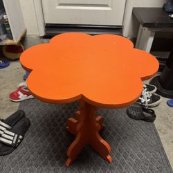 End Table Coffee Table Vintage chic Modern Flower Design